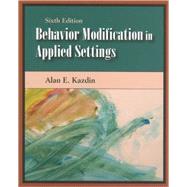 Behavior Modification in Applied Settings