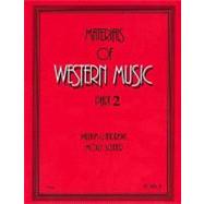Materials of Western Music