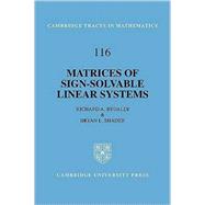 Matrices of Sign-Solvable Linear Systems
