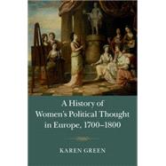 A History of Women's Political Thought in Europe, 1700-1800