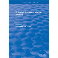 Pollutant Studies In Marine Animals