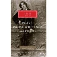 Plays, Prose Writings and Poems of Oscar Wilde Introduction by Terry Eagleton