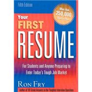 Your First Resume