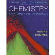 Student Solutions Manual for Zumdahl/Zumdahl’s Chemistry: An Atoms First Approach,9780840065834