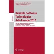 Reliable Software Technologies Ada-europe 2015