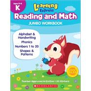 Learning Express Reading and Math Jumbo Workbook Kindergarten