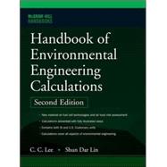 Handbook of Environmental Engineering Calculations 2nd Ed.