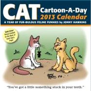 Cat Cartoon-A-Day 2013 Calendar A Year of Fur-bulous Feline Funnies