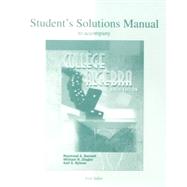 Student's Solutions Manual to Accompany College Algebra