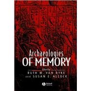 Archaeologies of Memory,9780631235842
