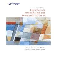 Essentials of Statistics for the Behavioral Sciences