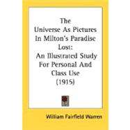 The Universe As Pictures In Milton's Paradise Lost