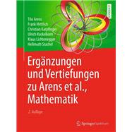 Ergänzungen Und Vertiefungen Zu Arens Et Al., Mathematik