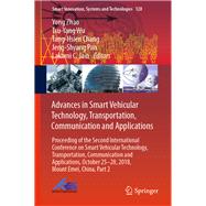 Advances in Smart Vehicular Technology, Transportation, Communication and Applications