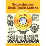 Polynesian and South Pacific Designs CD-ROM and Book
