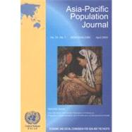 Asia-Pacific Population Journal, April 2009