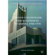 Italian Colonialism and Resistances to Empire, 1930-1970