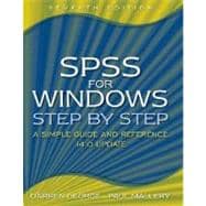 SPSS for Windows Step-by-Step : A Simple Guide and Reference, 14. 0 Update