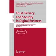 Trust, Privacy and Security in Digital Business