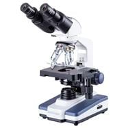 40X-1000X LED Lab Binocular Compound Microscope w 3D Two-Layer Mechanical Stage (SKU: B120) (No Returns Allowed)
