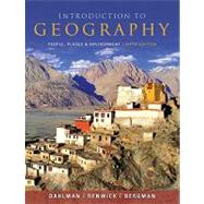 Introduction to Geography People, Places, & Environment, Books a la Carte Edition