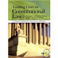 Leading Cases in Constitutional Law, 2009