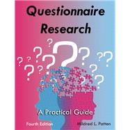 Questionnaire Research,9781315265858
