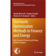 Stochastic Optimization Methods in Finance and Energy