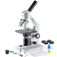 40X-2500X Monocular Tungsten Light Metal Frame Compound Microscope (SKU: M500C)