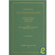 Canadian Constitutional Studies: The Marfleet Lectures, University Of Toronto, October, 1921