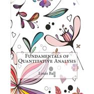 Fundamentals of Quantitative Analysis