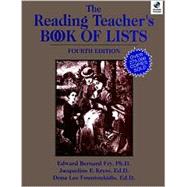 The Reading Teacher's Book of Lists with CD-ROM, Fourth Edition