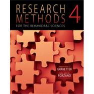 Research Methods for the Behavioral Sciences, 4th Edition
