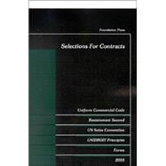 Selections for Contracts 2003