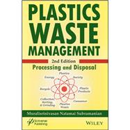 Plastics Waste Management Processing and Disposal