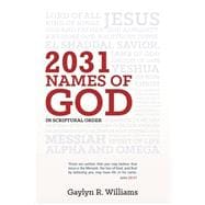 2031 Names of God in Scriptural Order