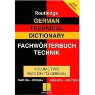 German Technical Dictionary