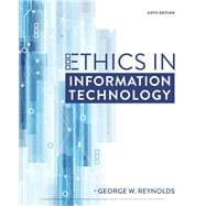 Ethics in Information Technology,9781337405874