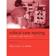 Critical Care Nursing Science and Practice