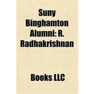 Suny Binghamton Alumni : R. Radhakrishnan
