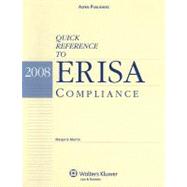 Quick Reference to Erisa Compliance 2008