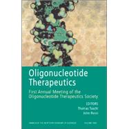 Oligonucleotide Therapeutics First Annual Meetingof the Oligonucleotide Therapeutics Society, Volume 1082