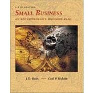 Small Business An Entrepreneur’s Business Plan