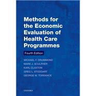 Methods for the Economic Evaluation of Health Care Programmes