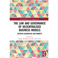 The Law and Governance of Decentralised Business Models