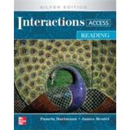 Interactions Access  - Reading Student e-Course Standalone Silver Edition