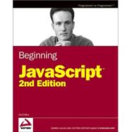 Beginning JavaScript<sup><small>TM</small></sup>, 2nd Edition