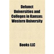 Defunct Universities and Colleges in Kansas