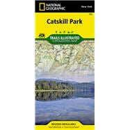 National Geographic Trails Illustrated Map Catskill Park New York, USA