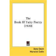 The Book Of Fairy Poetry